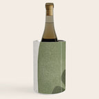Modern Green Shapes Wine Chiller Gallery Image 2