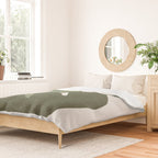 Modern Green Shapes Duvet Cover Gallery Image 2