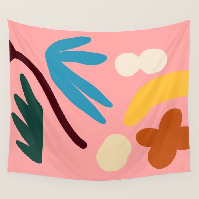 BIG FAMILY DINNER Wall Tapestry Gallery Image 1