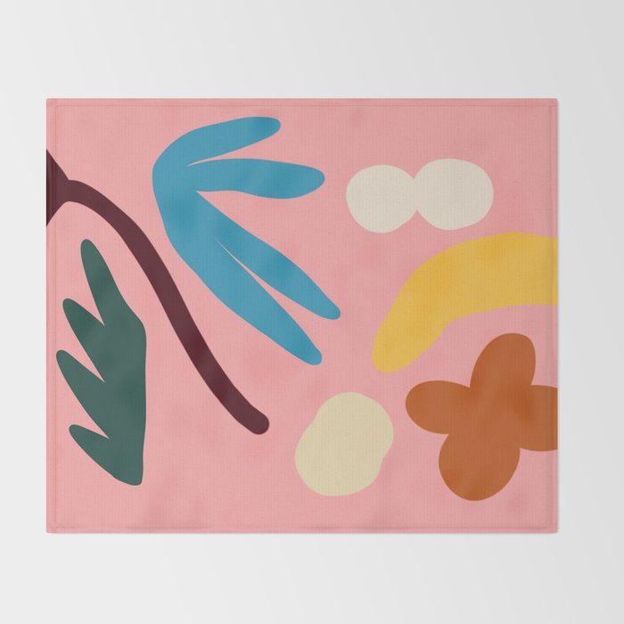 BIG FAMILY DINNER Throw Blanket Gallery Image 2