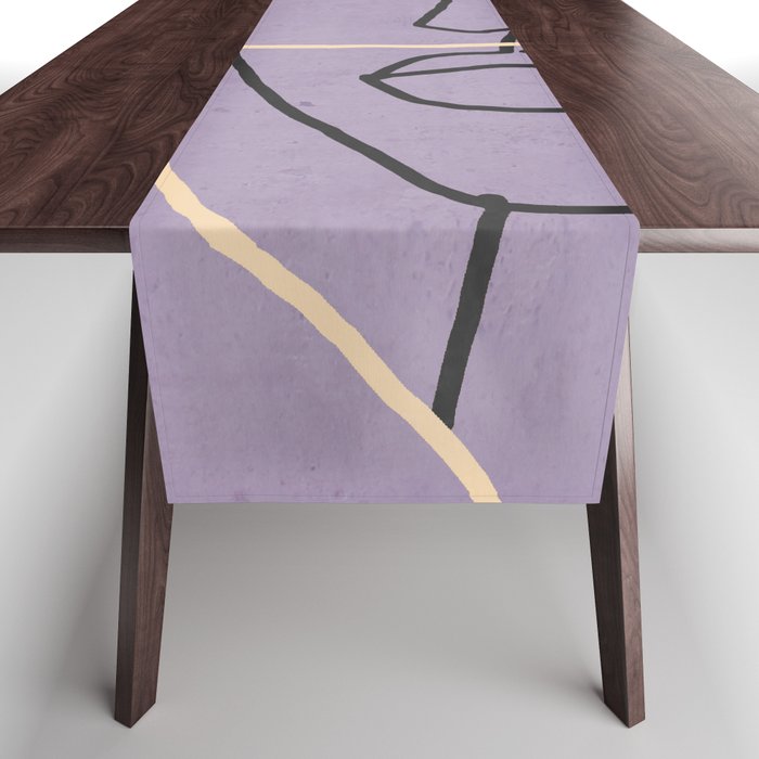 Abstract Face 6/1 Table Runner Gallery Image 1