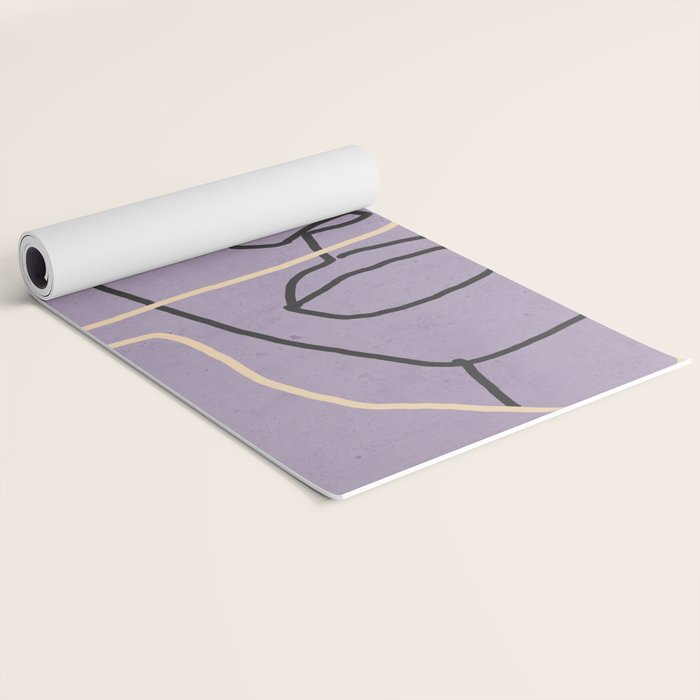 Abstract Face 6/1 Yoga Mat Gallery Image 2