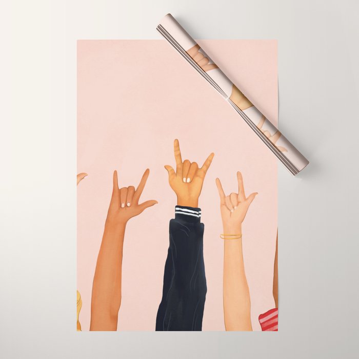 Rock On Wrapping Paper Gallery Image 1
