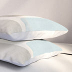 Minimalist Neutral Blue Beige Tones  Pillow Sham Gallery Image 3