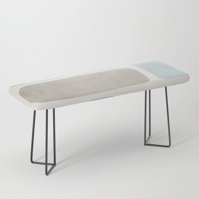 Minimalist Neutral Blue Beige Tones  Bench Gallery Image 1