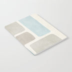 Minimalist Neutral Blue Beige Tones  Notebook Gallery Image 2