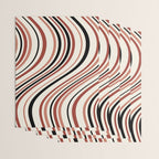 Wavy Stripes XI - Neutral Pink Wrapping Paper Gallery Image 3