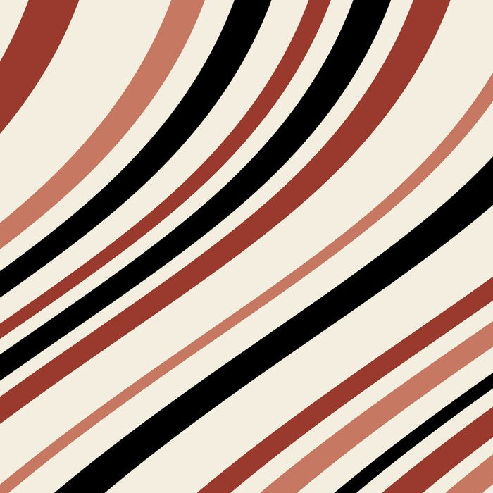 Wavy Stripes XI - Neutral Pink Coffee Mug Gallery Image 2