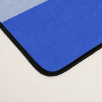 Blue Retro Groove Mid Century Modern Abstract Pattern Desk Mat Gallery Image 4