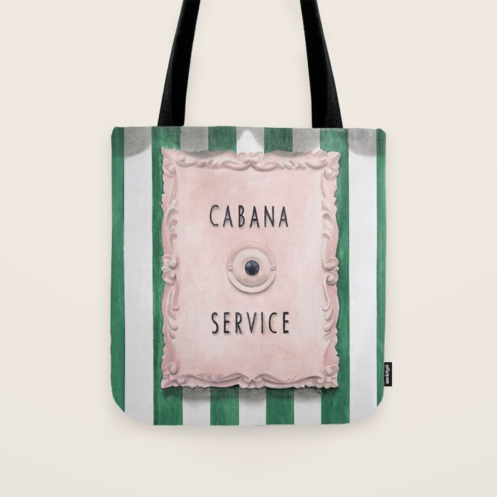 Press For Cabana Service Tote Bag Gallery Image 1