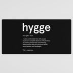 Hygge: Black Edition Desk Mat Gallery Image 3