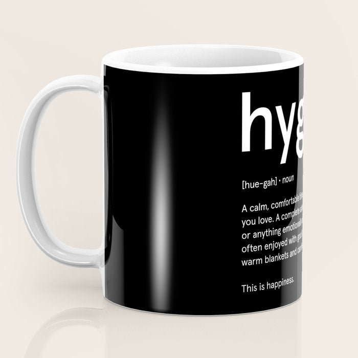 Hygge: Black Edition Coffee Mug Gallery Image 3