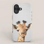 Baby Giraffe - Colorful iPhone Case Gallery Image 1