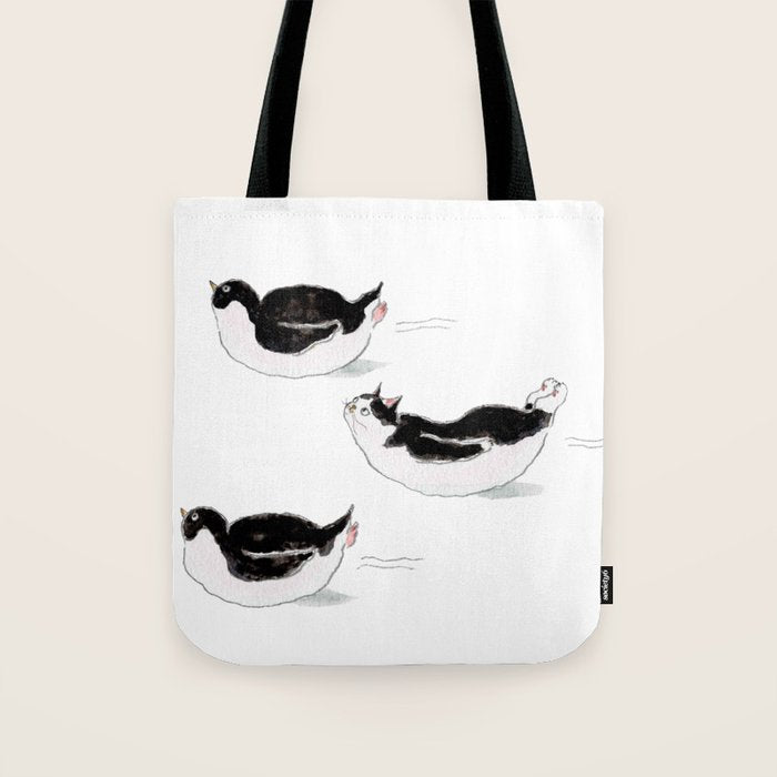 Penguin Classroom Tote Bag Gallery Image 1