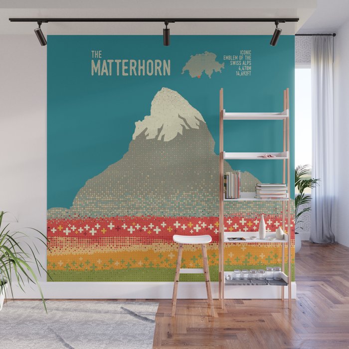 The Matterhorn Wall Mural Gallery Image 1