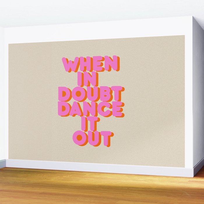 Dance it out Wall Mural Gallery Image 2