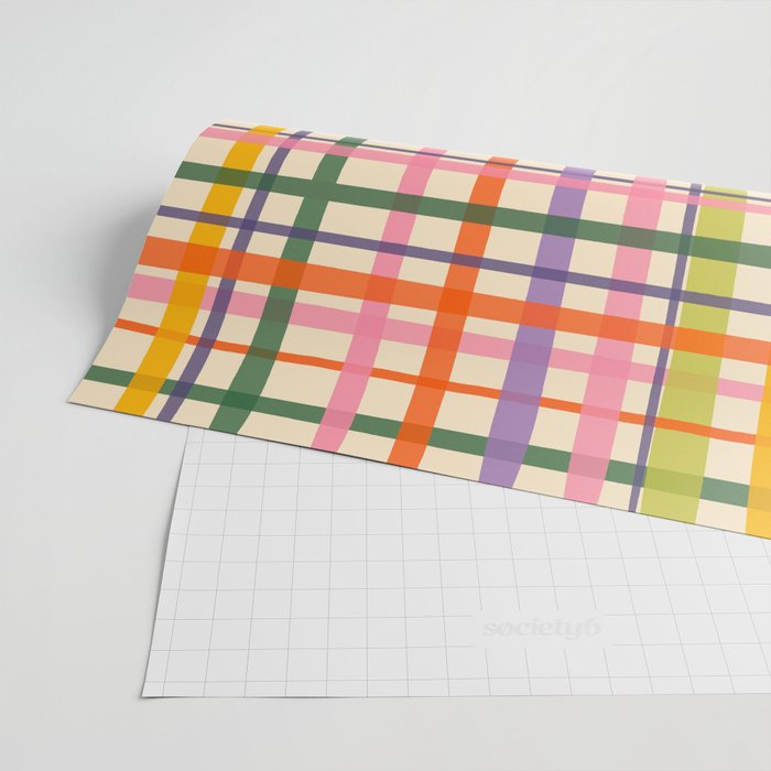 Plaid Wrapping Paper Gallery Image 2