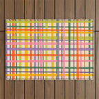 Plaid Outdoor Rug Gallery Image 1