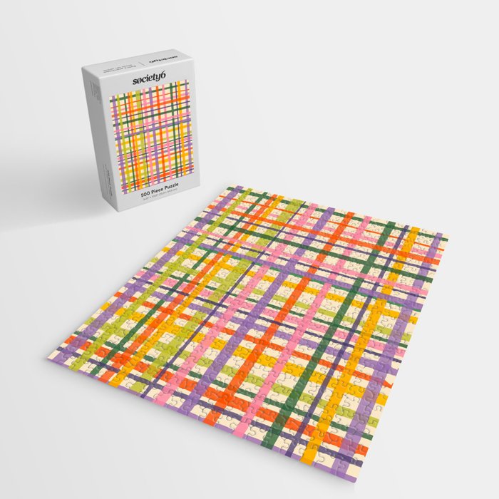 Plaid Jigsaw Puzzle Gallery Image 2