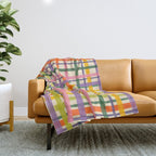 Plaid Throw Blanket Gallery Image 1