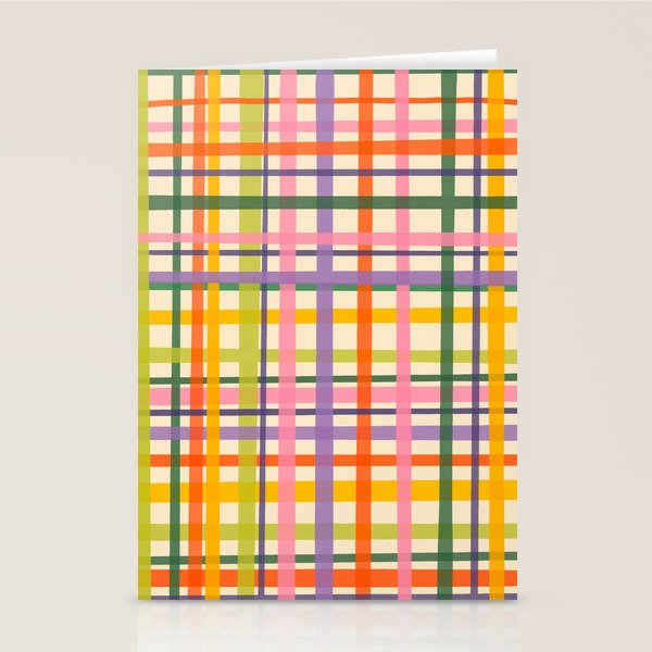 Plaid Stationery Card Gallery Image 1