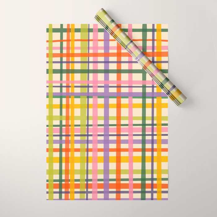 Plaid Wrapping Paper Gallery Image 1