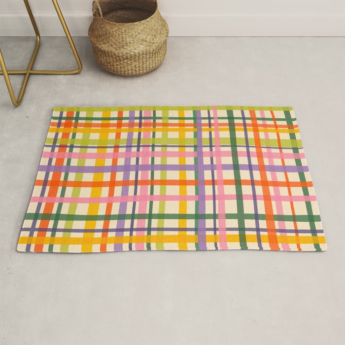 Plaid Rug Gallery Image 1