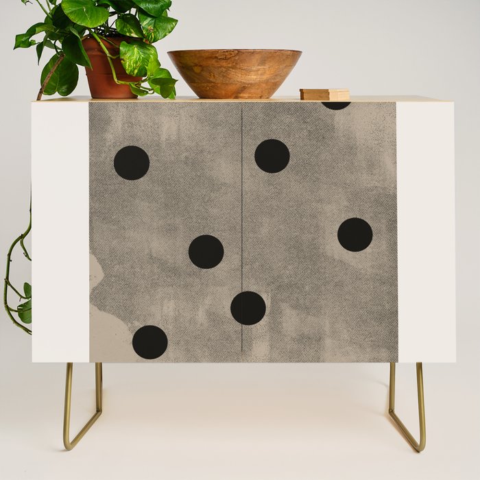 Mid Century Modern Dots Credenza Gallery Image 1