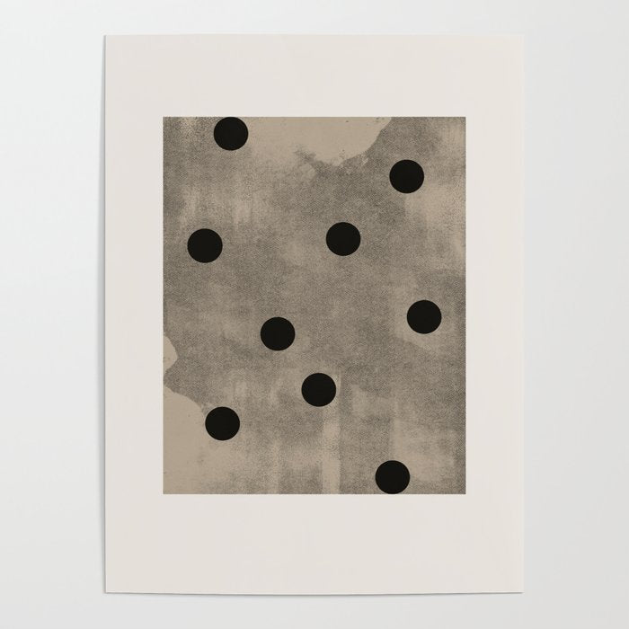 Mid Century Modern Dots Poster Gallery Image 4