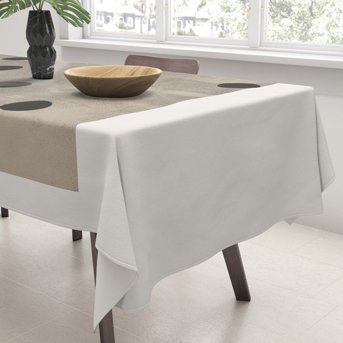 Mid Century Modern Dots Tablecloth Gallery Image 3