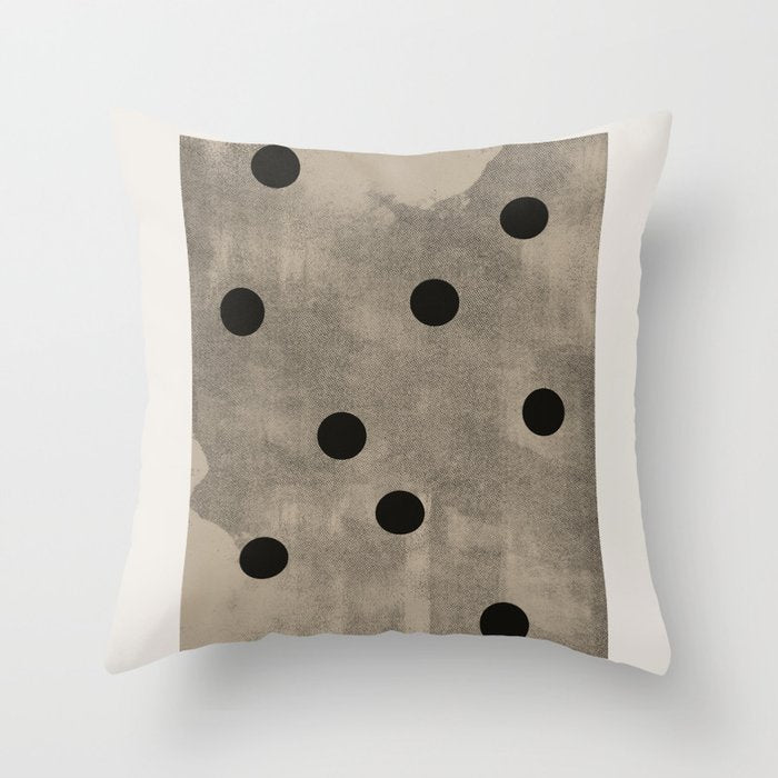 Mid Century Modern Dots Throw Pillow Gallery Image 6