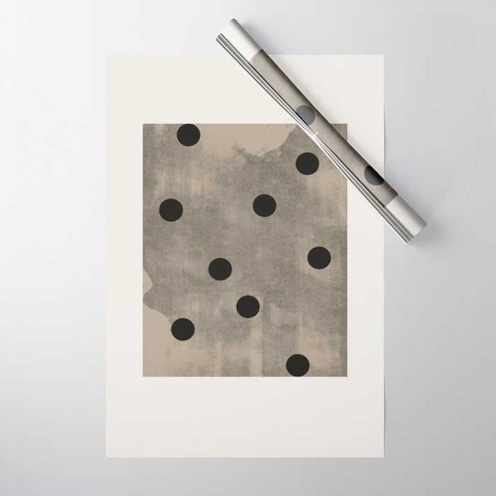 Mid Century Modern Dots Wrapping Paper Gallery Image 1