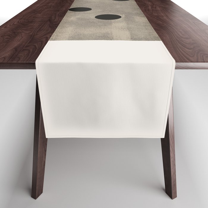 Mid Century Modern Dots Table Runner Gallery Image 1