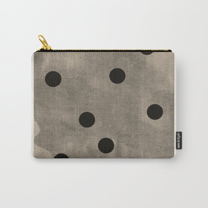 Mid Century Modern Dots Carry All Pouch Gallery Image 1