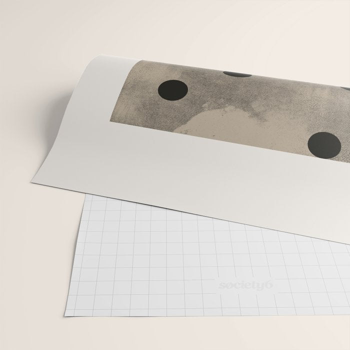 Mid Century Modern Dots Wrapping Paper Gallery Image 2