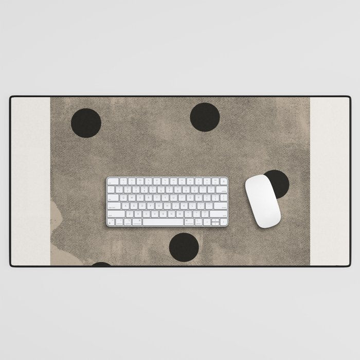 Mid Century Modern Dots Desk Mat Gallery Image 1