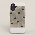 Mid Century Modern Dots iPhone Case Gallery Image 1