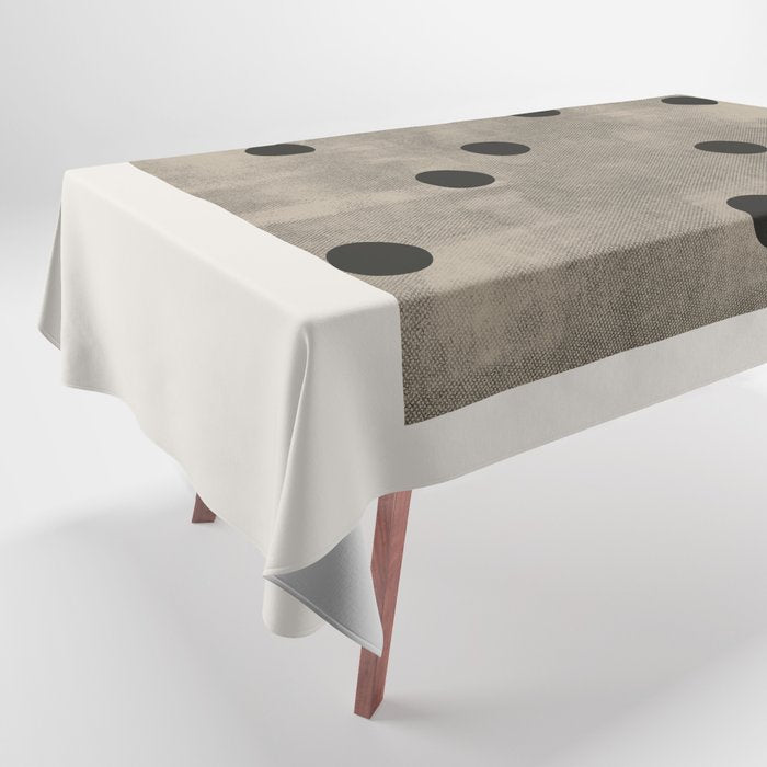 Mid Century Modern Dots Tablecloth Gallery Image 1