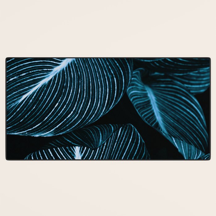 Unbridled - teal Desk Mat Gallery Image 3