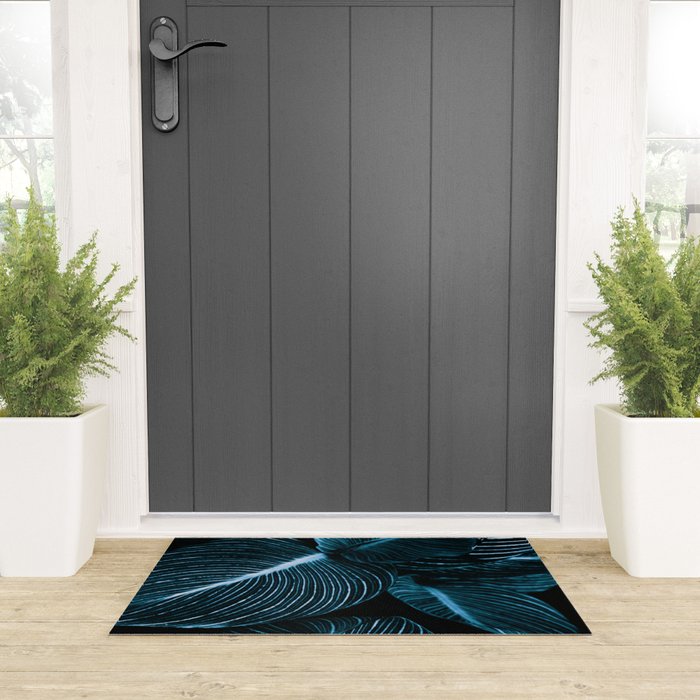 Unbridled - teal Welcome Mat Gallery Image 3