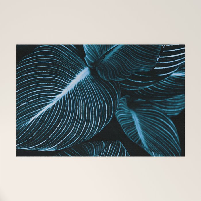 Unbridled - teal Welcome Mat Gallery Image 1