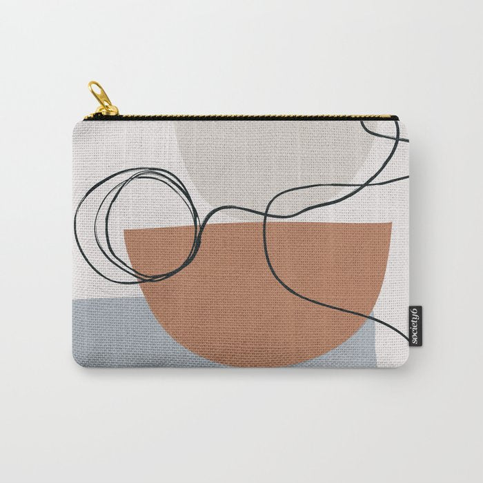 Abstract Art 15 Carry All Pouch Gallery Image 1