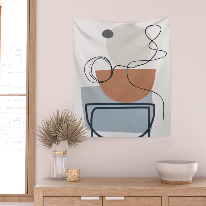 Abstract Art 15 Wall Tapestry Gallery Image 2