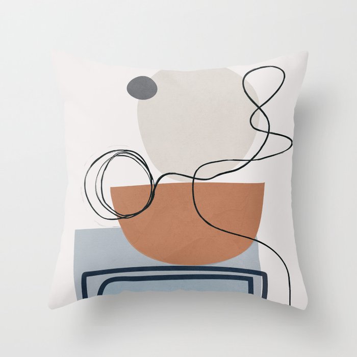 Abstract Art 15 Throw Pillow Gallery Image 6