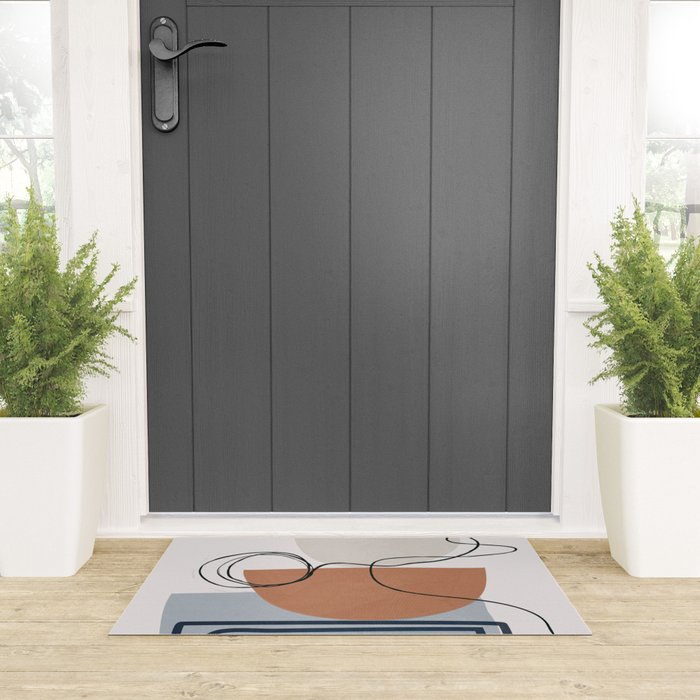 Abstract Art 15 Welcome Mat Gallery Image 3