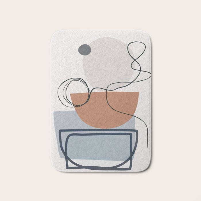 Abstract Art 15 Bath Mat Gallery Image 1