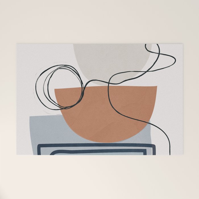 Abstract Art 15 Welcome Mat Gallery Image 1