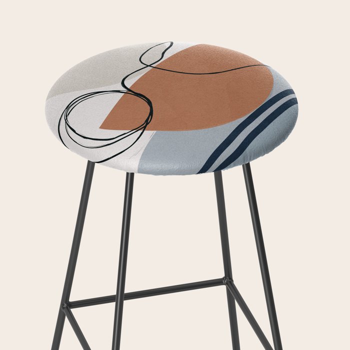 Abstract Art 15 Stool Gallery Image 2