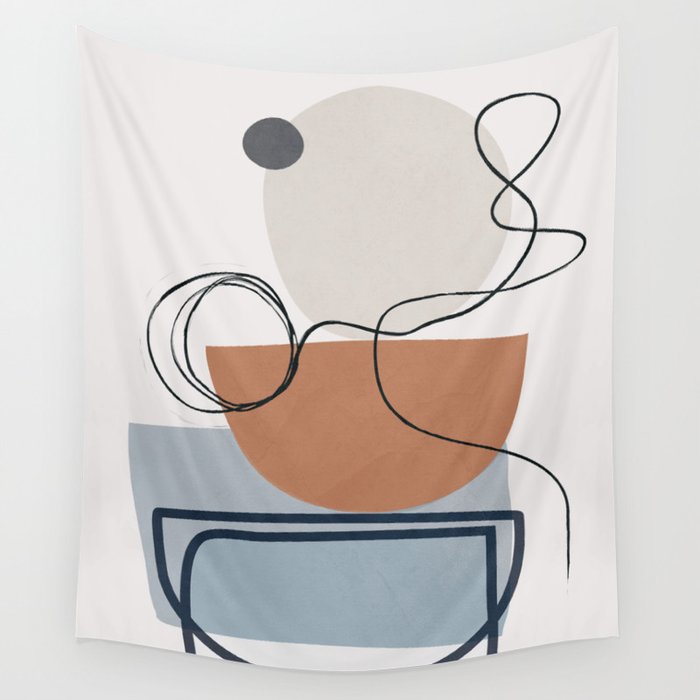 Abstract Art 15 Wall Tapestry Gallery Image 4
