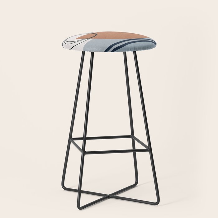 Abstract Art 15 Stool Gallery Image 1